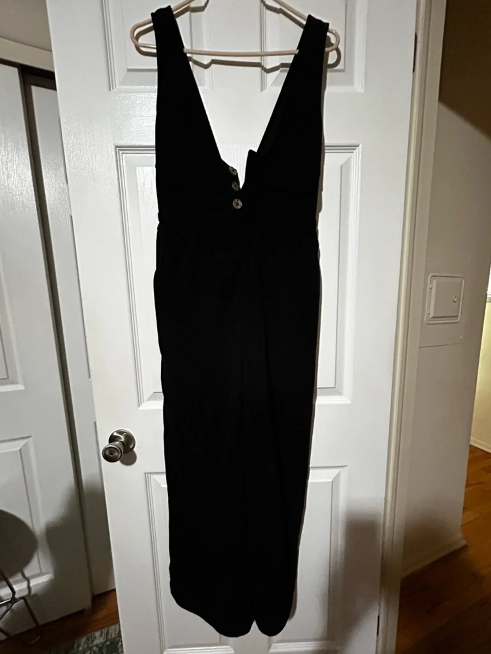XS Cider Black Corduroy Jumpsuit - Picture 8 of 12